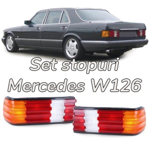Stopuri Mercedes S-Klasse W126 OEM look