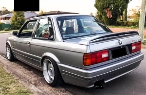 Eleron spoiler BMW E30 M-Tech 2 style - Img 5
