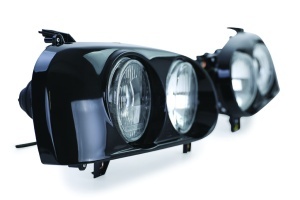 Faruri VW Golf 3 'Hella Twin look Dual Round' cu lupa - Img 3
