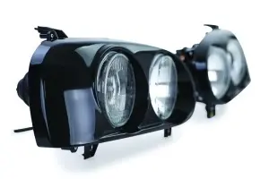 Faruri VW Golf 3 'Hella Twin look Dual Round' cu lupa - Img 3