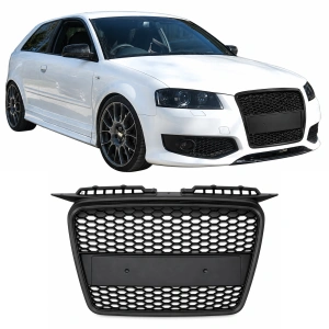 Grila Audi A3 8P (2005 - 2008) 'RS Style' negru mat