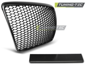 Grila Audi A6 C6 (2009 - 2011) 'RS Style' negru mat - Img 3