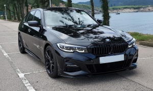 Grila BMW G20 G21 'Nightvision' negru lucios - Img 6