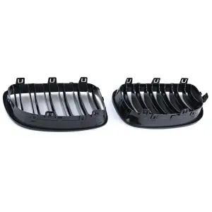 Grila dubla BMW E81, E82, E87, E88 FL (2007 - 2011) M-LOOK - Img 6