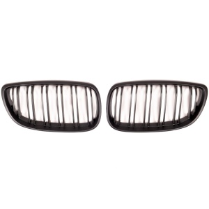 Grila dubla BMW E92 E93 NFL M-LOOK negru mat - Img 2