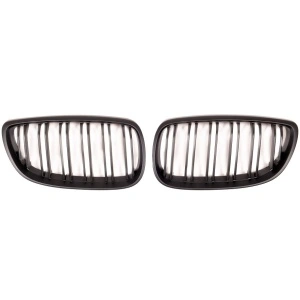 Grila dubla BMW E92 E93 NFL M-LOOK negru mat - Img 2