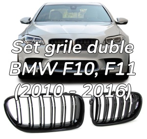 Grila dubla BMW F10 F11 F18 M-LOOK - Img 1