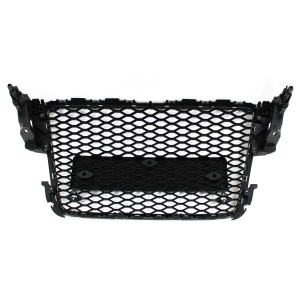 Grila fara emblema Audi A5 8T (2007 - 2011) 'RS Style' negru lucios PDC - Img 4