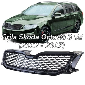 Grila Skoda Octavia 3 5E (2012 - 2017) RS look