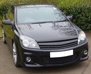 Grila sport fara emblema Opel Astra H GTC / TwinTop cabrio - Img 6