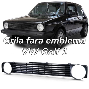 Grila sport fara emblema VW Golf 1 MK1