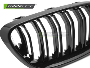 Grile duble BMW F22, F23 (2013 - 2021) negru lucios - Img 4