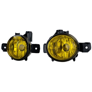 Proiectoare ceata BMW E81, E82, E87, E88, E84, E83, E70 galben - Img 3