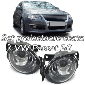 Proiectoare ceata VW Passat B6 3C clare