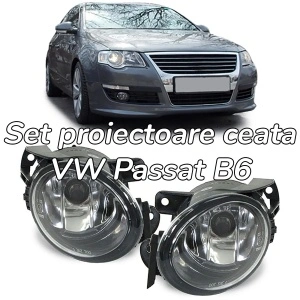Proiectoare ceata VW Passat B6 3C clare