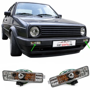 Semnalizari VW Golf 2 Jetta MK2 clare (bara lata)