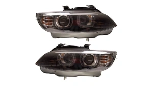 Set faruri BMW E92, E93 NFL Xenon 3D Angel Eyes - Img 2