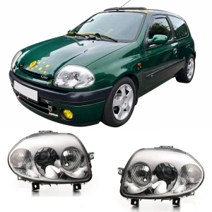Set faruri Renault Clio II cu lupa