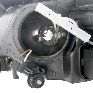 Set faruri VW Passat B6 3C look crom cu lupa - Img 5