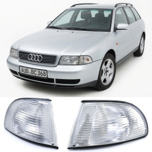 Set semnalizari Audi A4 B5 alb