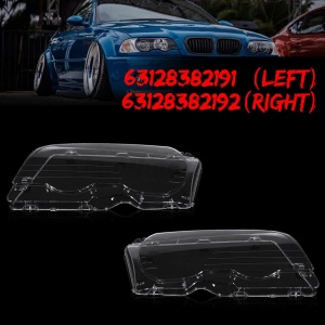 Sticle faruri BMW E46 coupe cabrio (1999 - 2003)