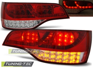 Stopuri Audi Q7 (2006 - 2009) LED rosu clar