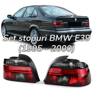 Stopuri BMW E39 NFL rosu fumuriu