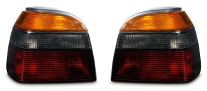 Stopuri VW Golf 3 hatchback, cabrio rosu fumuriu - Img 2