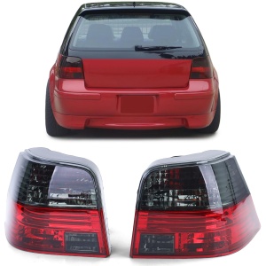 Stopuri VW Golf 4 hatchback rosu fumuriu - Img 1