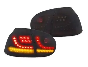 Stopuri VW Golf 5 hatchback dinamic fumuriu LED - Img 3