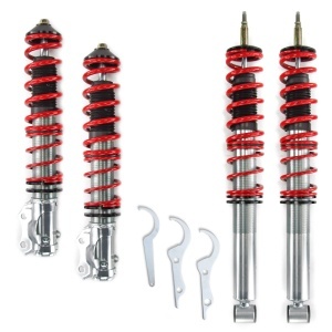 Suspensie sport reglabila JOM RedLine VW Golf 2, Jetta MK2, Golf 3, Vento, Seat Toledo (1991 - 1999)
