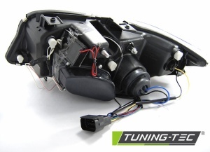 Faruri BMW E90 E91 NFL Angel Eyes CCFL negru - Img 5