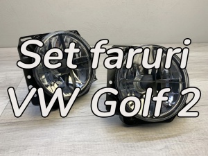 Faruri VW Golf 2 MK2 cruce clar