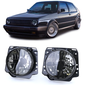 Faruri VW Golf 2 MK2 cruce fumuriu - Img 1