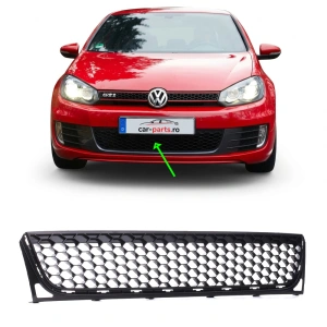 Grila bara fata centrala VW Golf 6 GTI, GTD