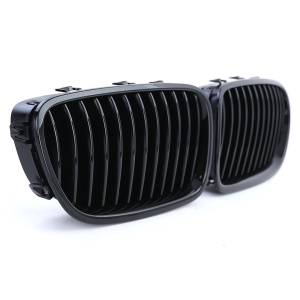 Grila BMW F10 F11 negru lucios - Img 5