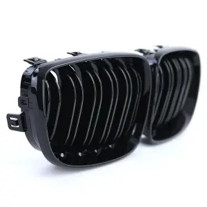 Grila dubla BMW E81, E82, E87, E88 FL (2007 - 2011) M-LOOK - Img 5