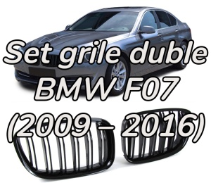 Grila dubla BMW GT F07 M-LOOK negru lucios