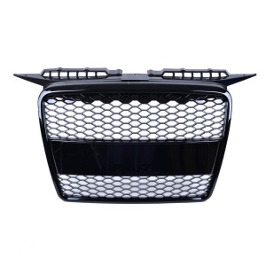 Grila fara emblema Audi A3 8P 'RS Style' negru lucios (2005 - 2008) - Img 2