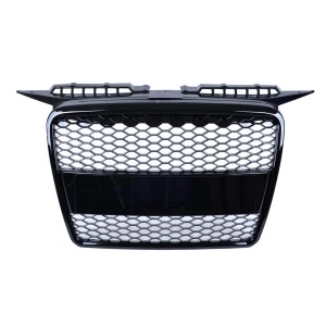 Grila fara emblema Audi A3 8P 'RS Style' negru lucios (2005 - 2008) - Img 2