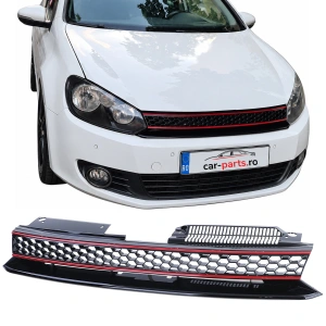Grila sport fara emblema VW Golf 6 RS 'GTI look' fagure - Img 2