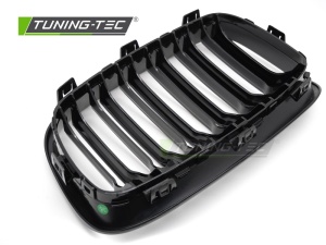 Grile duble BMW F20, F21 (2011 - 2014) negru lucios - Img 5