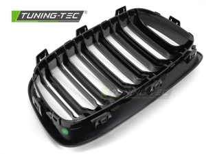 Grile duble BMW F20, F21 (2011 - 2014) negru lucios - Img 6
