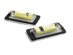 Iluminare numar inmatriculare BMW E46 coupe, M3 LED - Img 3