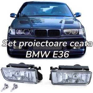 Proiectoare ceata BMW E36 clar