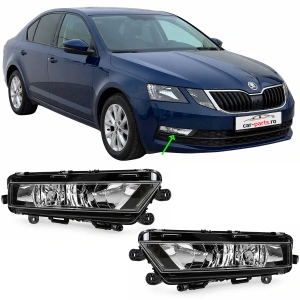 Set far proiectoare ceata adaptiv Skoda Octavia 3 (2017 - 2020)