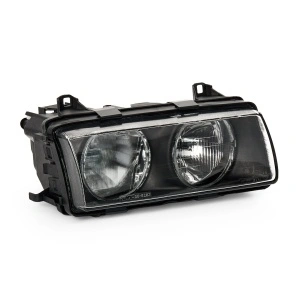 Set faruri BMW E36 look negru - Img 3