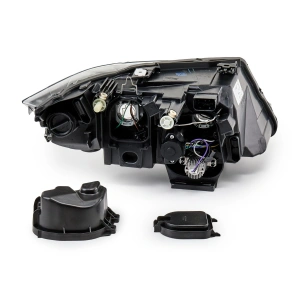 Set faruri BMW E90, E91 LCI look negru - Img 3