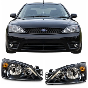 Set faruri Ford Mondeo MK3 look negru