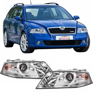 Set faruri Skoda Octavia 2 Xenon (2004 - 2009)